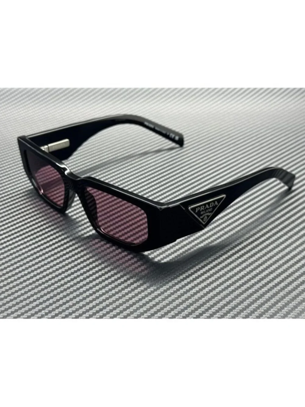 New PRADA Men Black Sunglasses 54-18-140